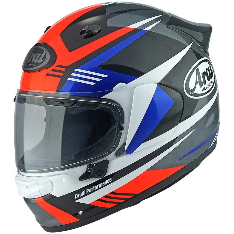 Casco Moto Integrale Arai Quantic Mark Rosso Offerta Del Giorno
