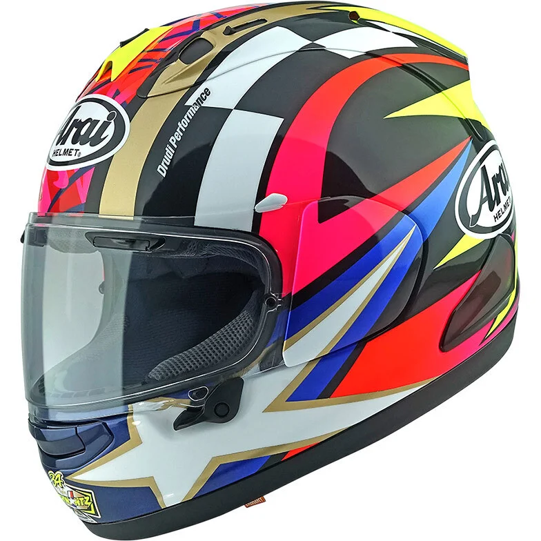 Casco Moto Integrale Arai RX-7V Evo Schwantz 30Th Anniversary Limited Popolare