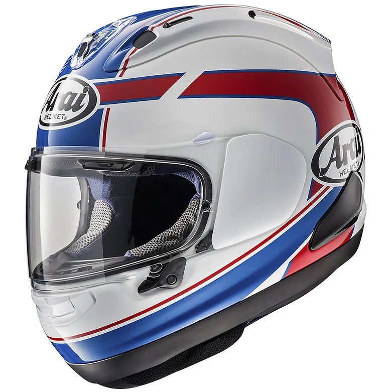 Spedizione Gratuita Casco Moto Integrale Arai RX-7V Evo Schwantz Pepsi