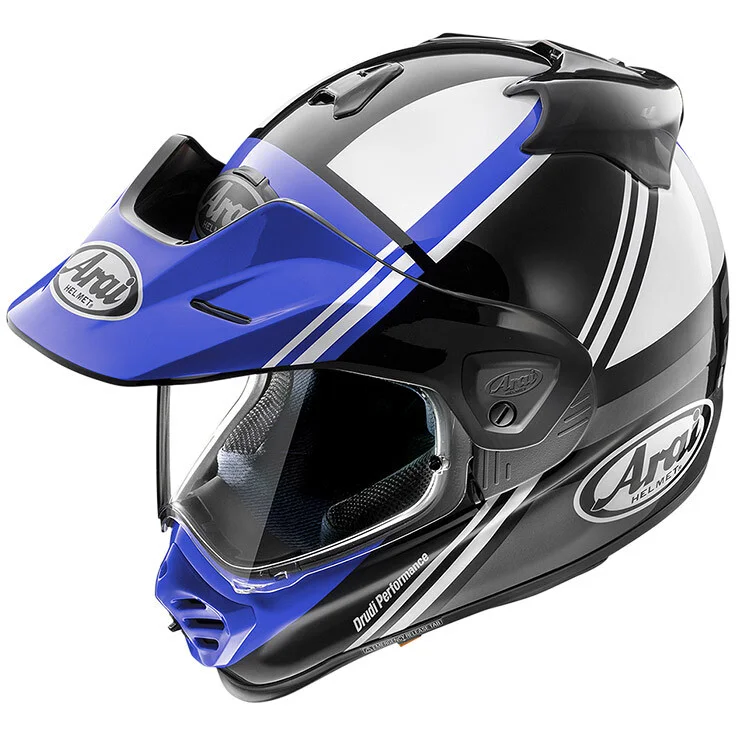 Casco Moto Integrale Arai TOUR-X 5 Adventure Cosmic Blu Super Prezzo
