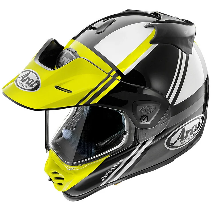 Quantità Limitata Casco Moto Integrale Arai TOUR-X 5 Adventure Cosmic Giallo