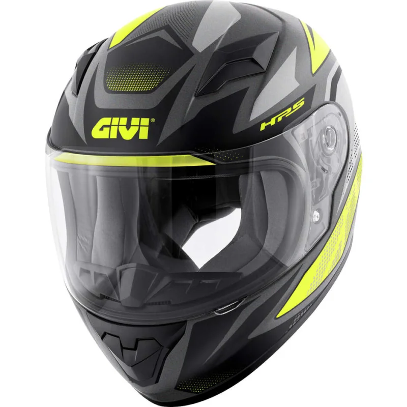 Casco Moto Integrale Bambino Givi JUNIOR EVO 4 FOLLOW Nero Giallo Economico