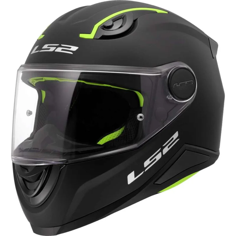 Casco Moto Integrale Bambino LS2 FF812 KID SOLID Nero Opaco Quantità Limitata