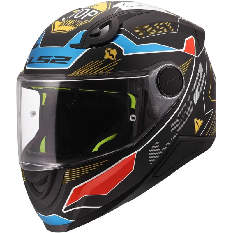 Casco Moto Integrale Bambino LS2 FF812 KID ZERO Grigio Rosso Vendita Finale