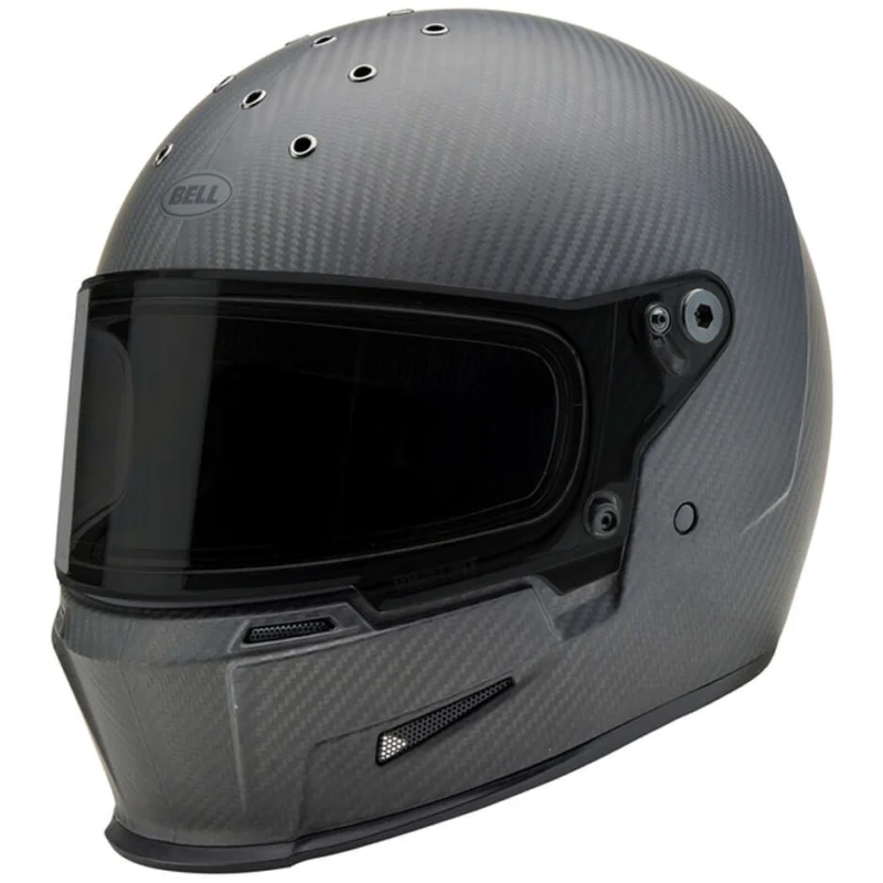 Casco Moto Integrale Bell ELIMINATOR CARBON Nero Opaco Sconto