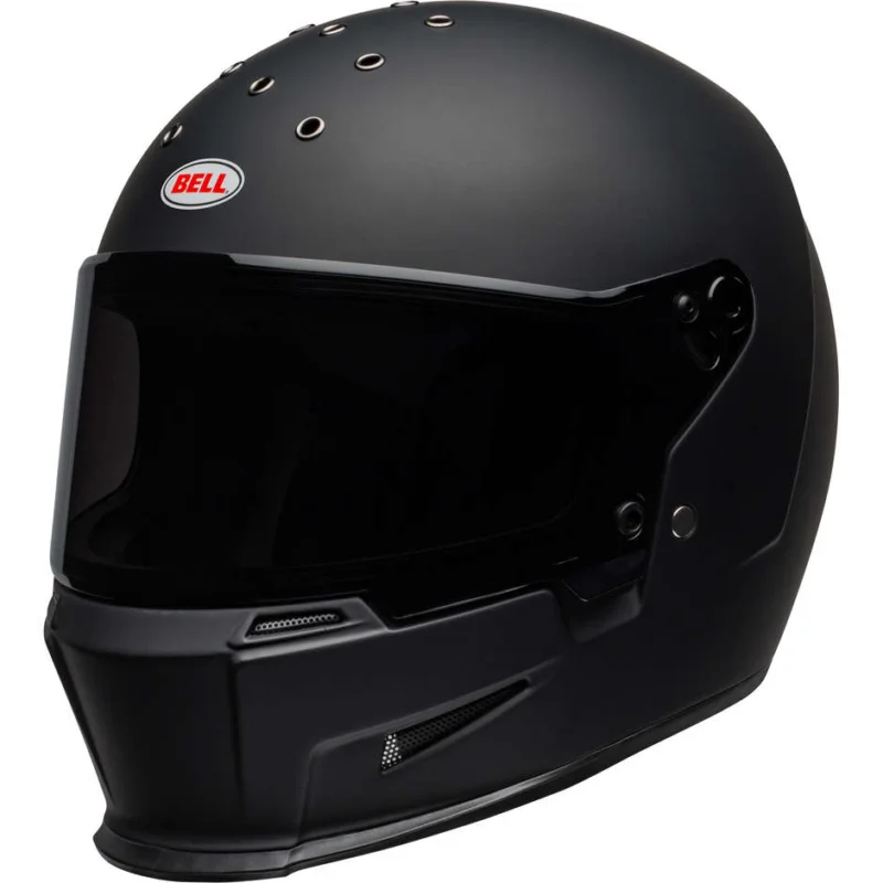 Casco Moto Integrale Bell ELIMINATOR Nero Opaco Pagamento Sicuro