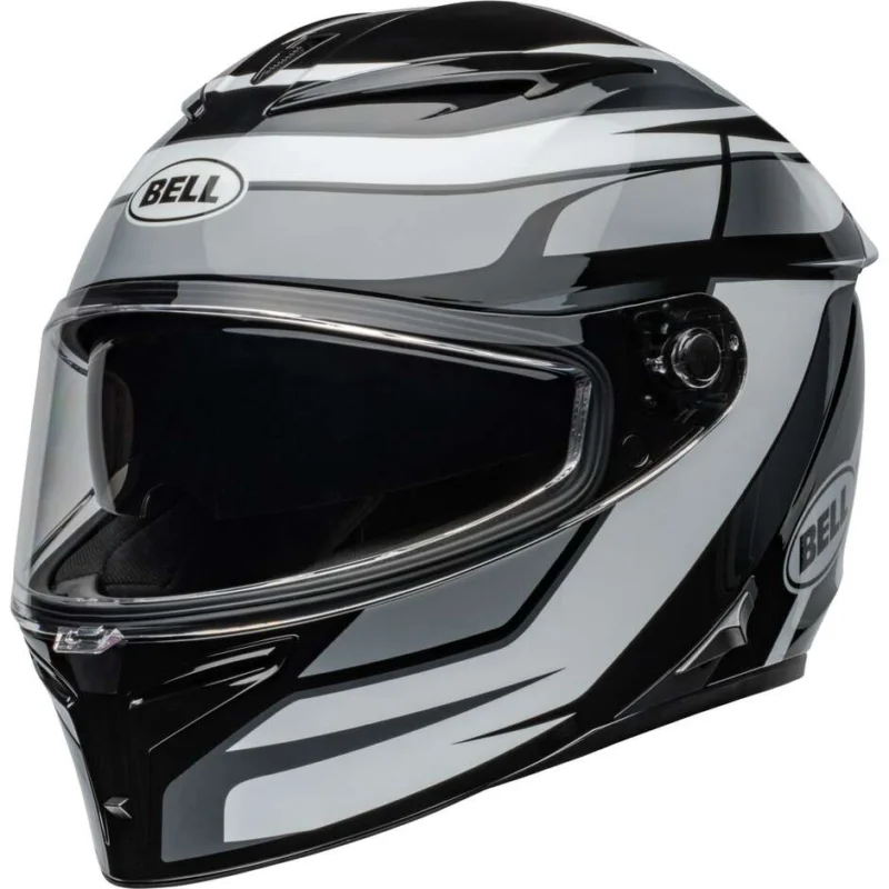 Casco Moto Integrale Bell LITHIUM MIPS PODIUM Nero Bianco Saldi