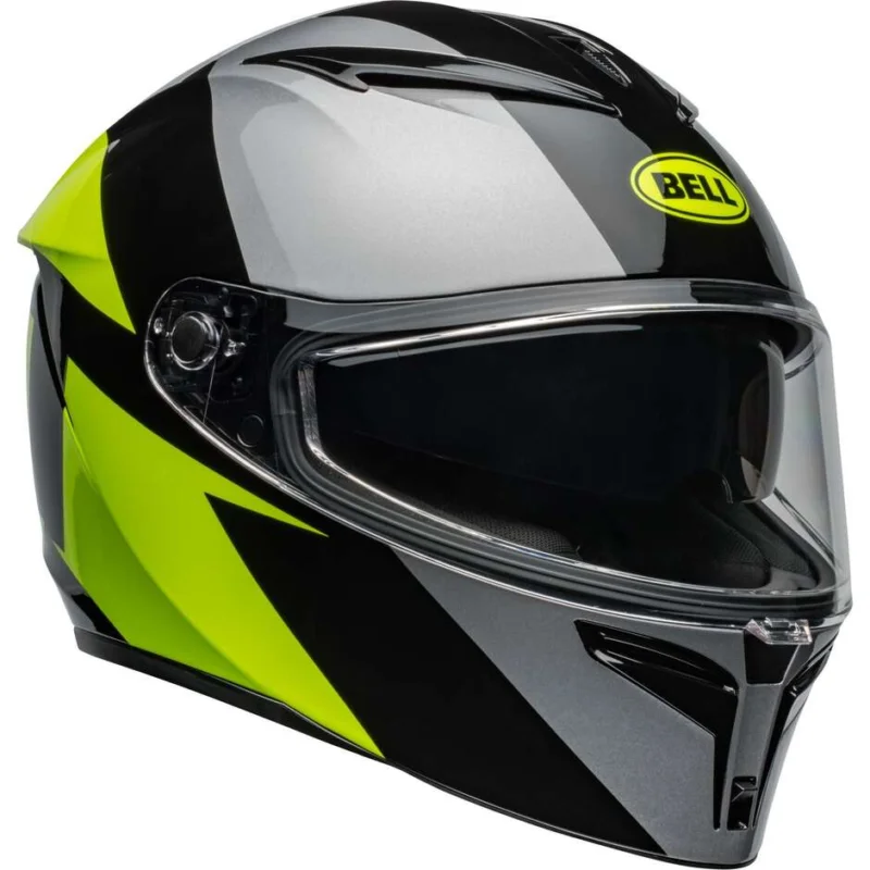 Casco Moto Integrale Bell LITHIUM SHEAR Metallizzato Grigio Retina Promozione Esclusiva