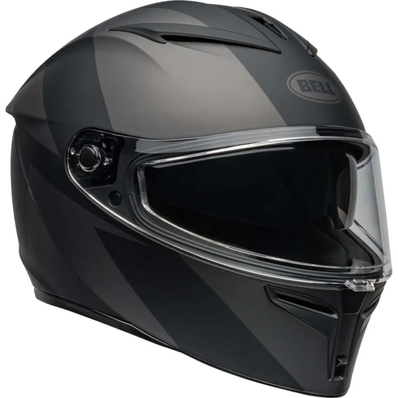 Casco Moto Integrale Bell LITHIUM SHEAR Nero Opaco Metallizzato Nero Prezzo Conveniente
