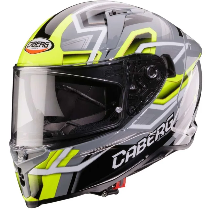 Offerta Del Giorno Casco Moto Integrale Caberg AVALON X BRAMA Grigio Giallo Fluo Nero