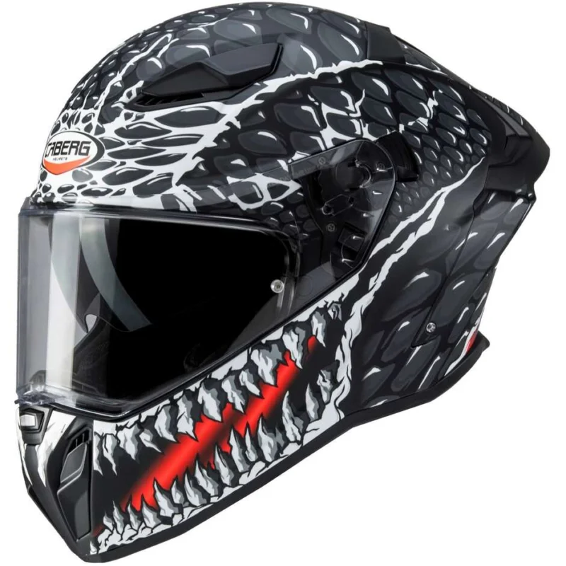 Casco Moto Integrale Caberg DRIFT EVO 2 CROK Nero Antracite Rosso Esclusivo