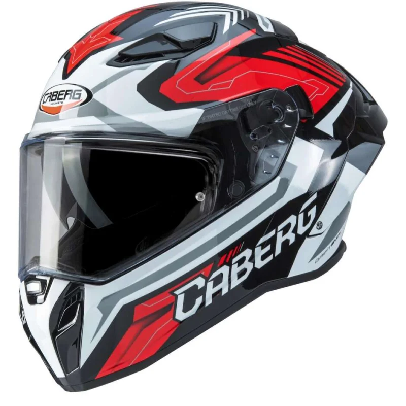Casco Moto Integrale Caberg DRIFT EVO 2 JARAMA Nero Rosso Bianco Prezzo Basso