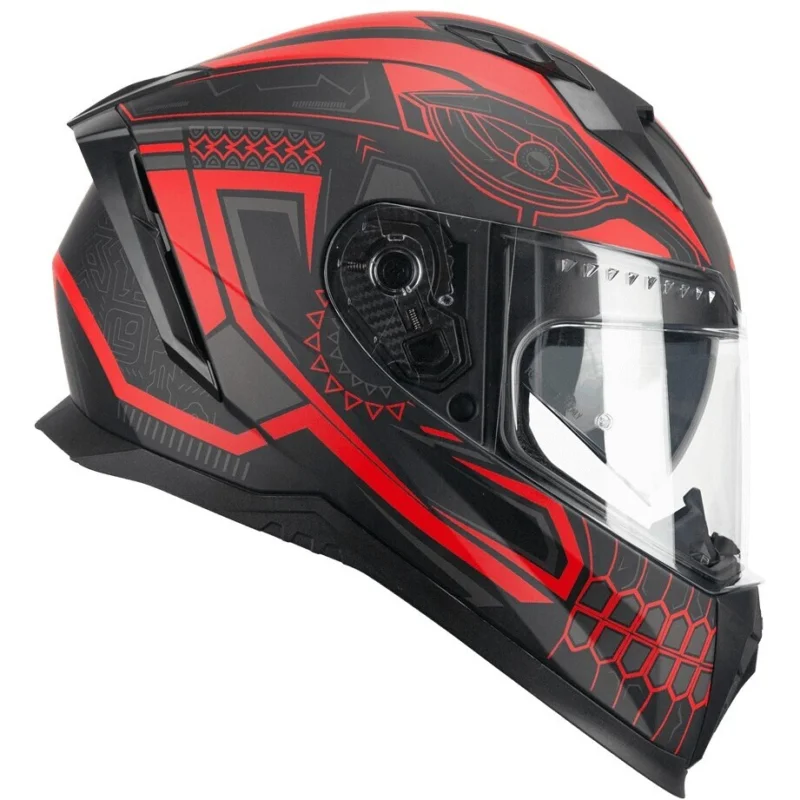 Ultima Occasione Casco Moto Integrale CGM311M BLAST MAYA Nero Rosso opaco