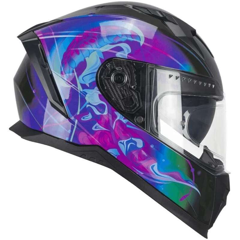 Casco Moto Integrale CGM 311S BLAST JELLY Nero Viola Prezzo Ridotto