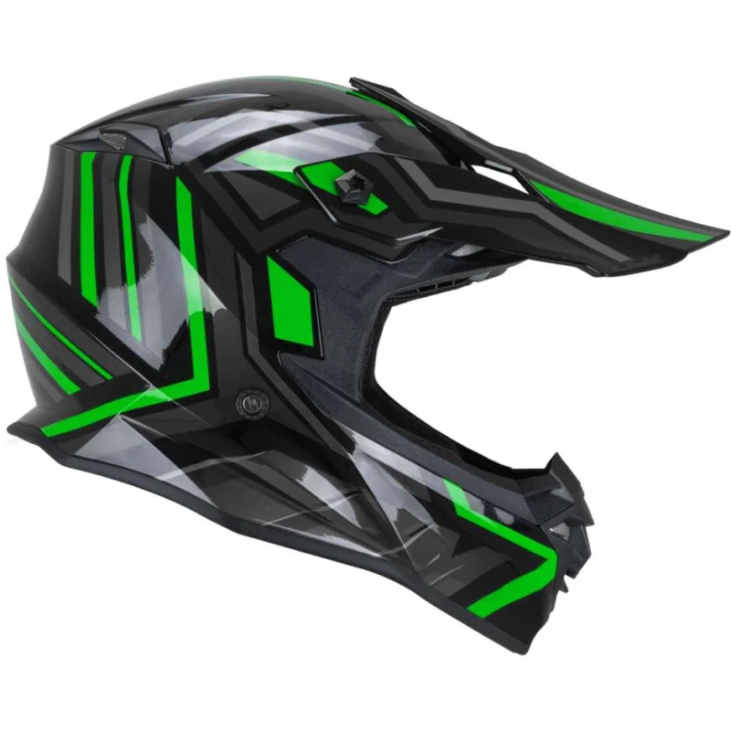 Affare Casco Moto Integrale CGM 367G MUD-X FURY Nero Grigio Verde