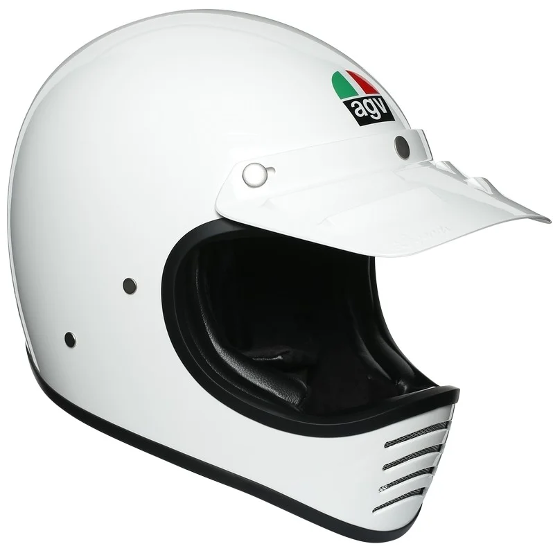 Casco Moto Integrale Custom AGV Legend X101 Mono Bianco Offerta Speciale