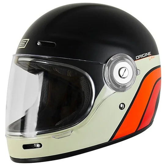Casco Moto Integrale Custom Origine Vega Classic Nero Offerta Speciale