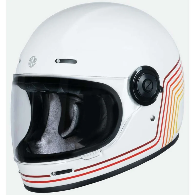 Prezzo Ridotto Casco Moto Integrale Custom Origine VEGA Sunrise Rosso Bianco