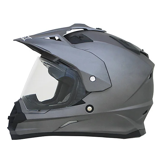 Bestseller Casco Moto Integrale Dual Sport Afx FX-39DS Mono Frost Grey