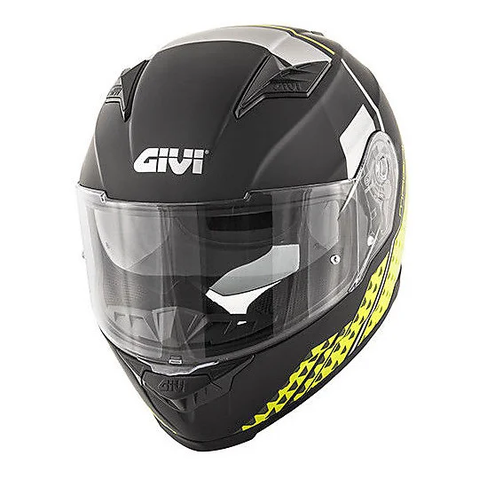 Super Prezzo Casco Moto IntegraleGivi 50.5 TRIDION Magnus Nero Giallo Fluo