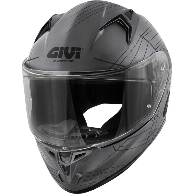 Subito Disponibile Casco Moto Integrale Givi 50.7F PHOBIA Titanio Nero