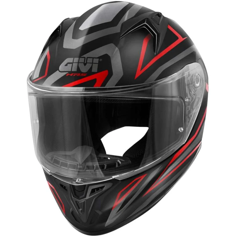 Casco Moto Integrale Givi 50.7 PROTON TitanioRosso Nuova Collezione