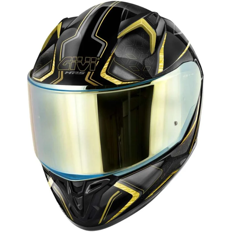 Spedito Oggi Casco Moto Integrale Givi 50.8 MYSTICAL Nero Bronzo Arancio