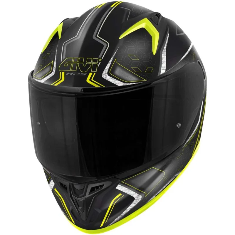 Casco Moto Integrale Givi 50.8 MYSTICAL Nero Giallo Titanio Vendita Finale