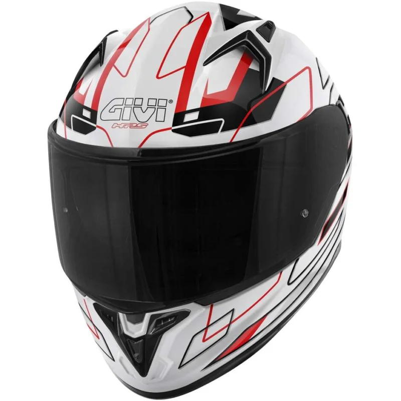 Super Prezzo Casco Moto Integrale Givi 50.9 ASSAULT Bianco Nero Rosso