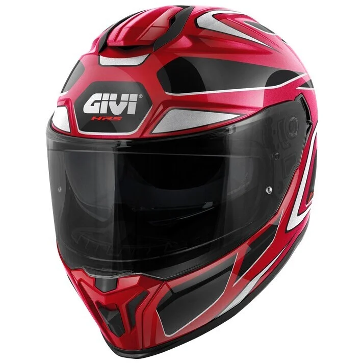 Casco Moto Integrale Givi 55.1 ZEPHIR Bordeaux Metallizzato Nero Argento Rosso Prezzo Scontato