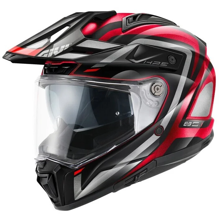 Compra Oggi Stesso Casco Moto Integrale Givi 80.1 APEX Bordeaux Titanio Rosso Nero