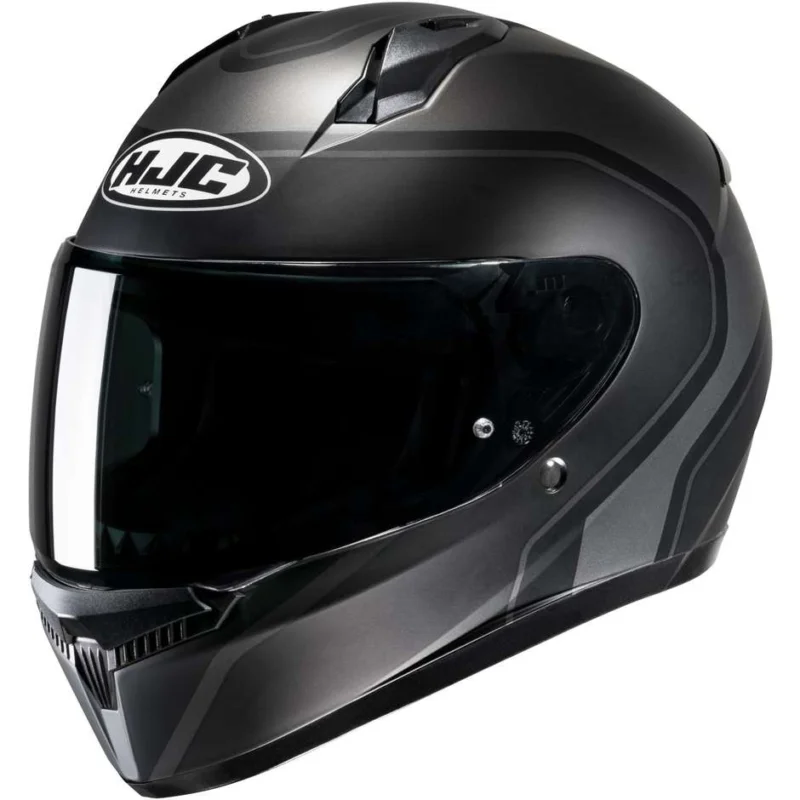 Casco Moto Integrale Hjc C10 ELIE MC5SF Nero Opaco Grigio Offerta Del Giorno