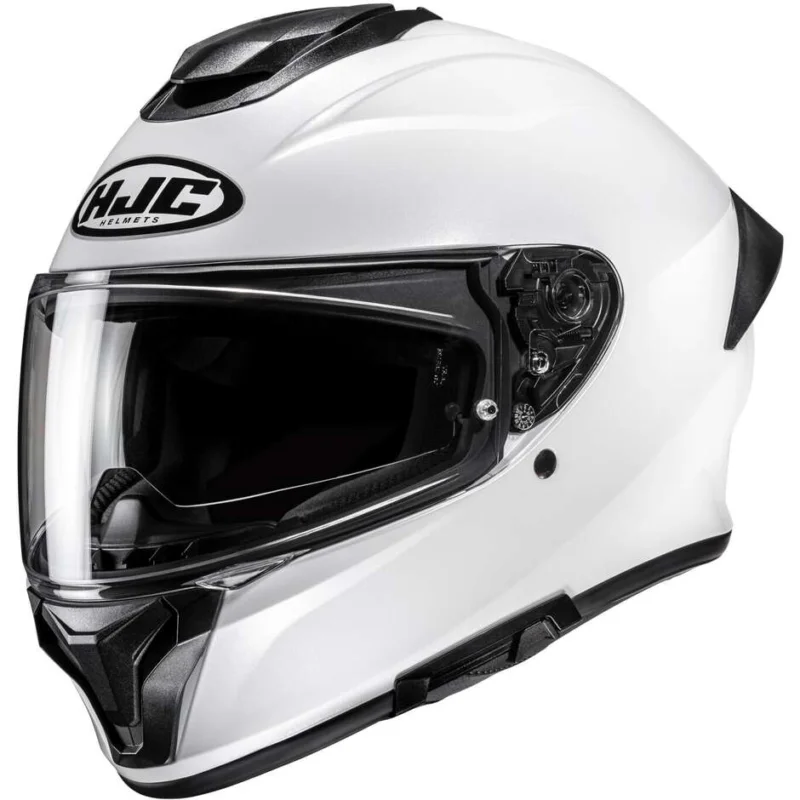 Must-Have Casco Moto Integrale Hjc C71 SOLIDBianco Perla
