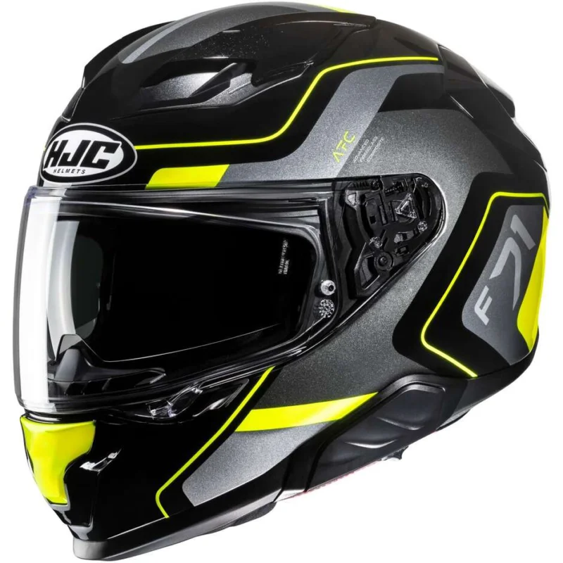 Occasione Imperdibile Casco Moto Integrale Hjc F71 ARCAN MC3H Grigio Giallo