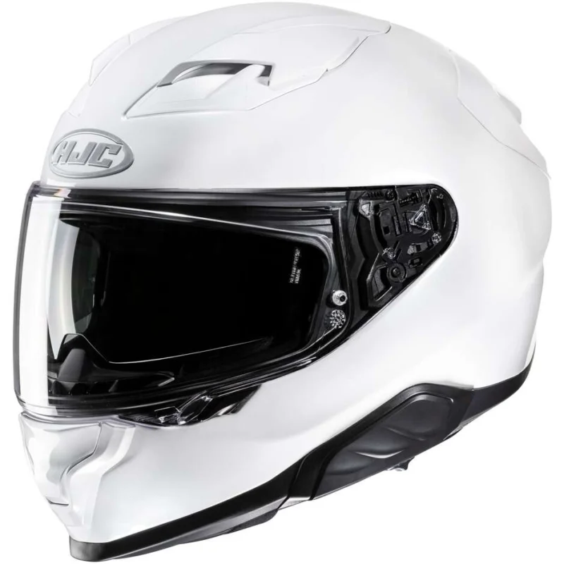 Spedizione Espresso Casco Moto Integrale Hjc F71 Solid Bianco Perla