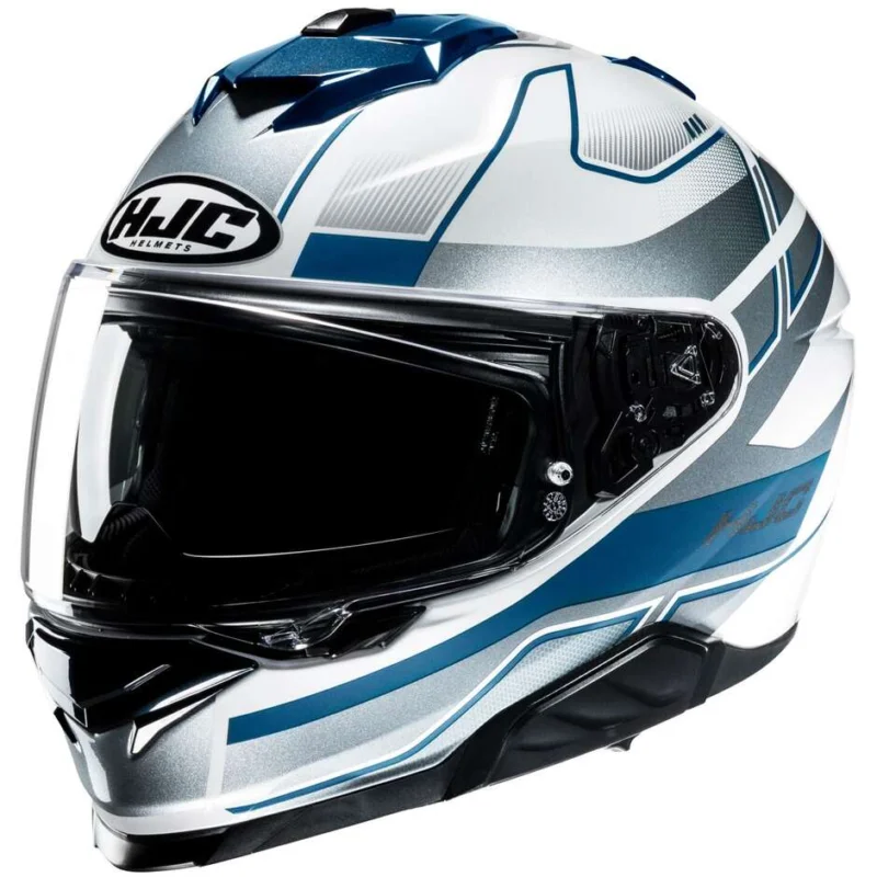 Di Tendenza Casco Moto Integrale Hjc i71 IORIX MC2 Bianco Blu