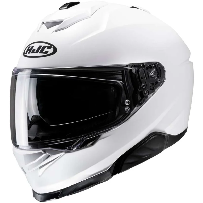 Casco Moto Integrale Hjc i71 Semi Opaco Perla Bianco Più Venduto