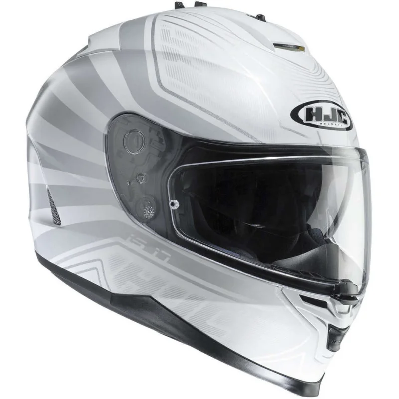 Casco Moto Integrale Hjc IS17 Doppia Visiera Ordin MC-10 Bianco Non Perdere