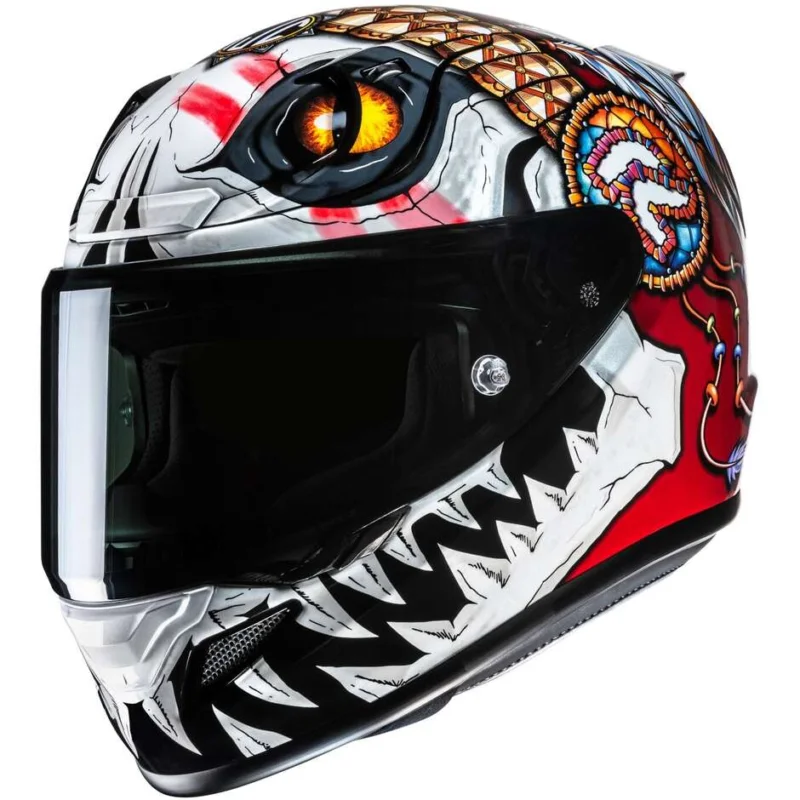 Casco Moto Integrale Hjc RPHA12 SKULLY MC1 Nuova Collezione