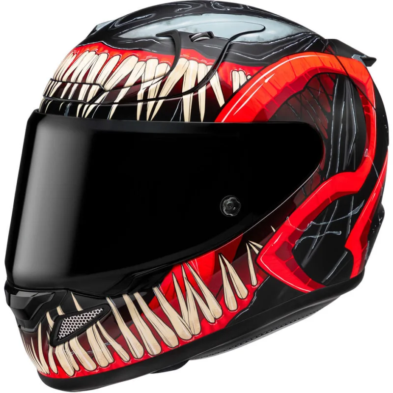 Casco Moto Integrale Hjc RPHA 12 VENOM 3 MARVEL MC1SF Economico