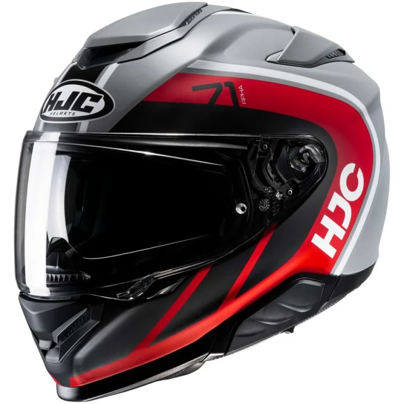 Compra Adesso Casco Moto Integrale Hjc RPHA 71 MAPOS MC1SF Grigio Rosso Opaco