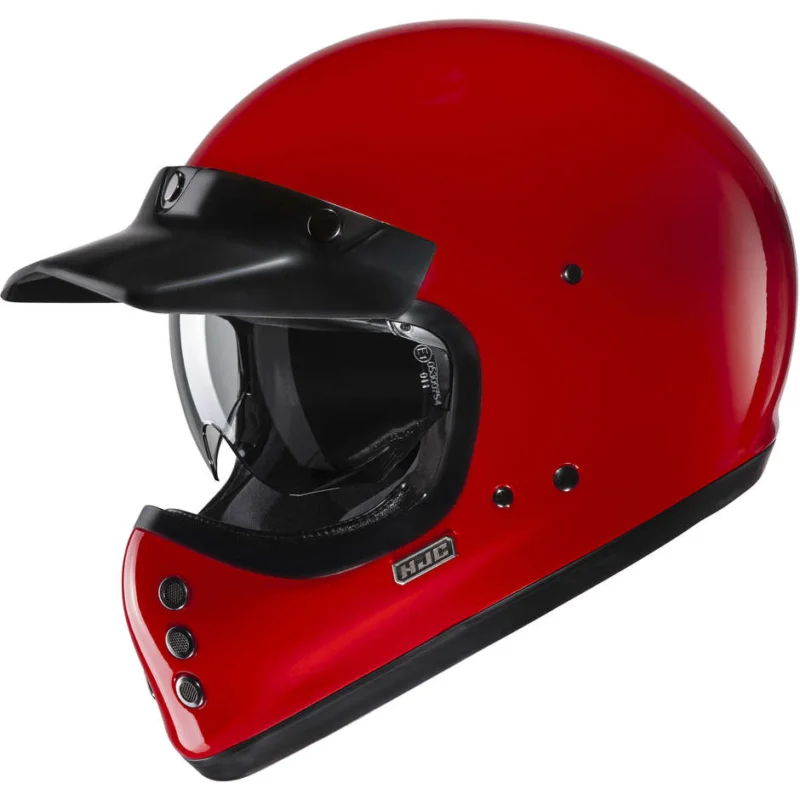Casco Moto Integrale Hjc V60 UNI DEEP Rosso Prezzo Ridotto
