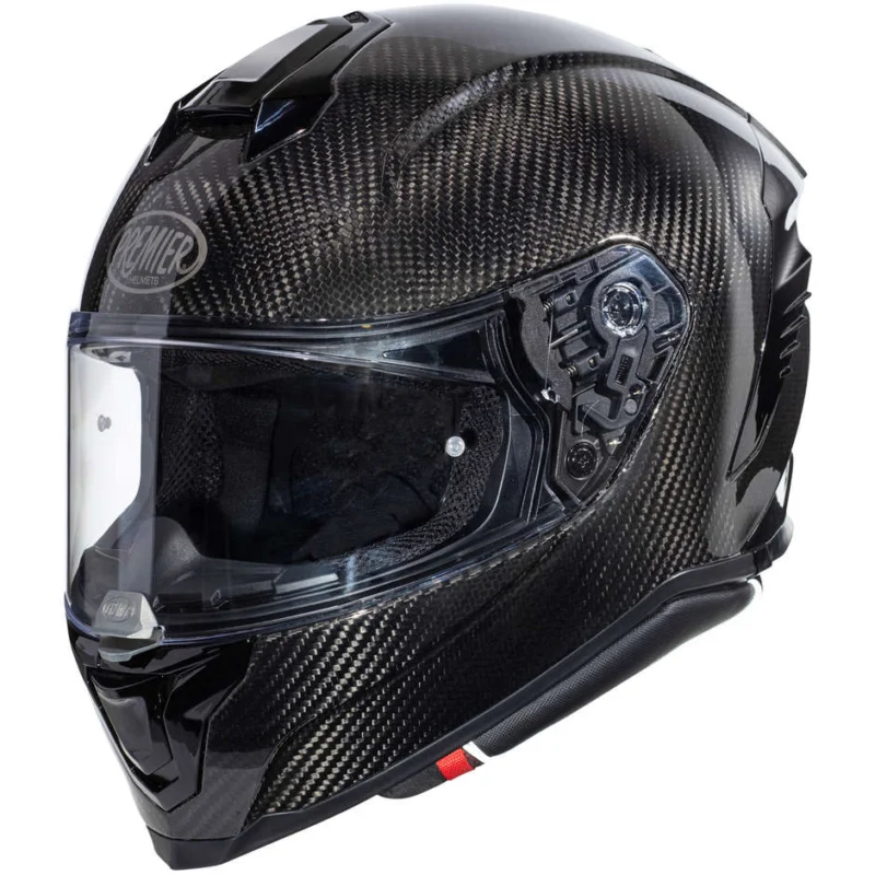 Super Prezzo Casco Moto Integrale in Carbonio Premier HYPER CARBON Lucido