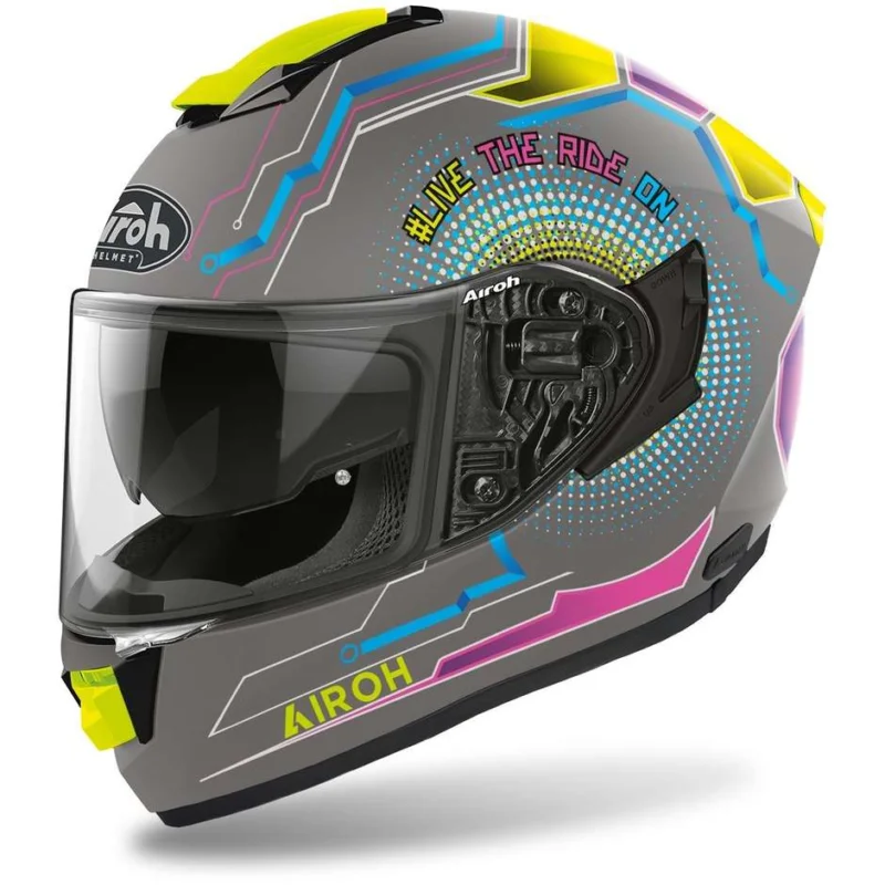 Casco Moto Integrale in Fibra Airoh ST 501 Power Opaco Offerta Lampo