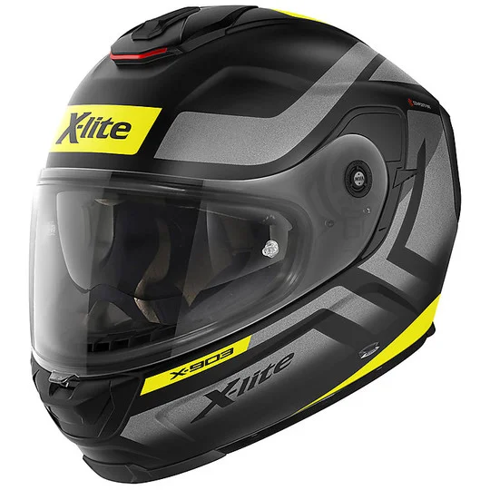 Soddisfatti O Rimborsati Casco Moto Integrale in Fibra X-Lite X-903 Airborne N-Com 012 Nero Opaco Giallo