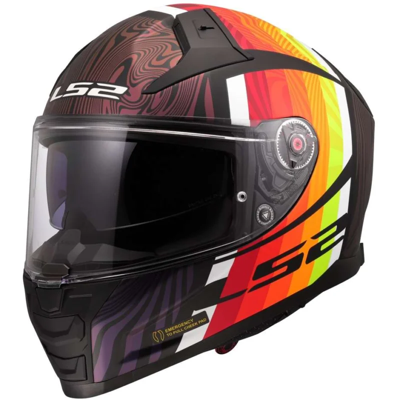 Casco Moto Integrale In HPFC LS2 FF811 VECTOR II FREEDOM Nero Chameleon Compra Online