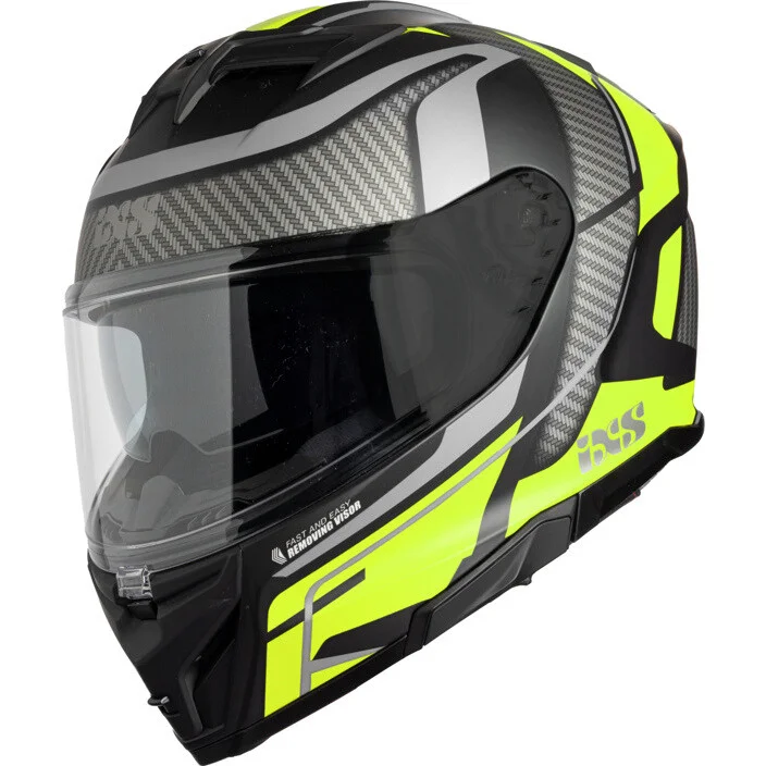 Super Prezzo Casco Moto Integrale Ixs 912 SV 2.0 BLADE Nero Giallo Fluo