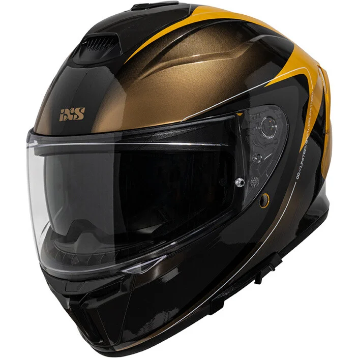 Promozione Casco Moto Integrale iXS RAPID 1.0 Graphic mango-Antracite