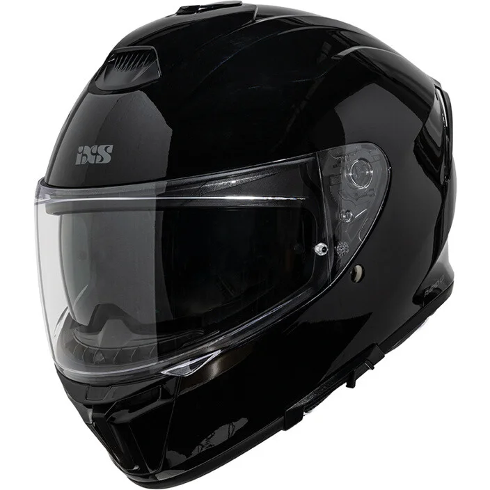 Di Tendenza Casco Moto Integrale iXS RAPID 1.0 Lucido Nero