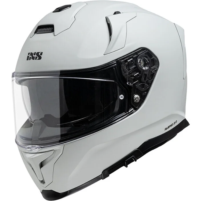 Casco Moto Integrale iXS RAPID 2.0 Chalky Opaco Grigio A Buon Prezzo